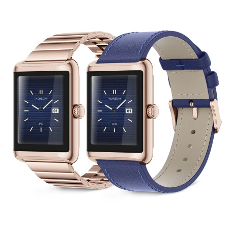 Montre Connectee Nexus Or Et Bleu — KSIX, vue 2