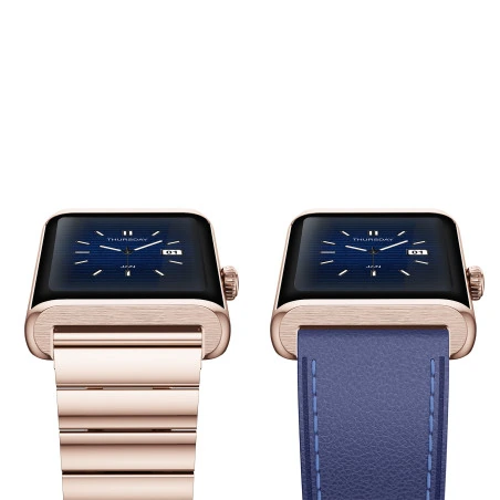 Montre Connectee Nexus Or Et Bleu — KSIX, vue 6