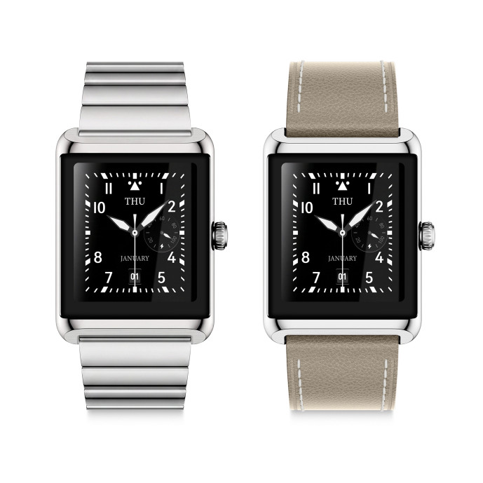 Montre Connectee Nexus Argent Et Beige — KSIX, vue 5