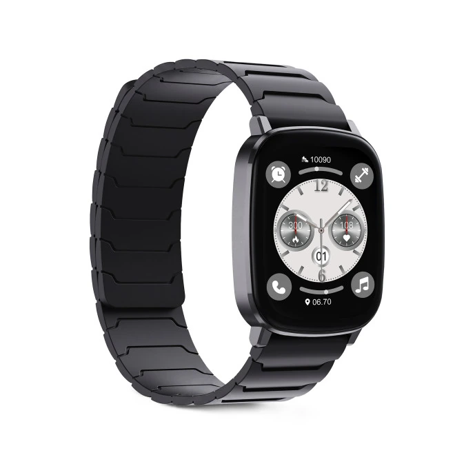 Montre Connectee Loop Noire — KSIX, vue 3