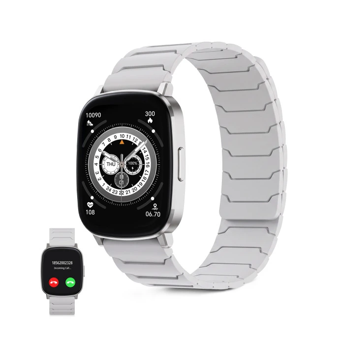 Montre connectée Loop grise — KSIX, vue 1