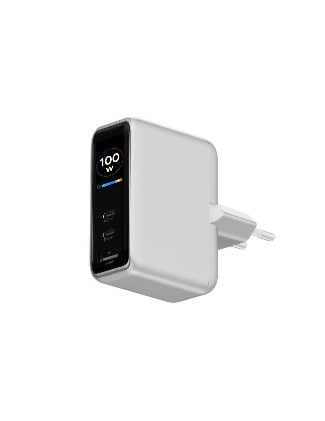 Chargeur Écran Gan 100W Pd Blanc — KSIX, vue 2