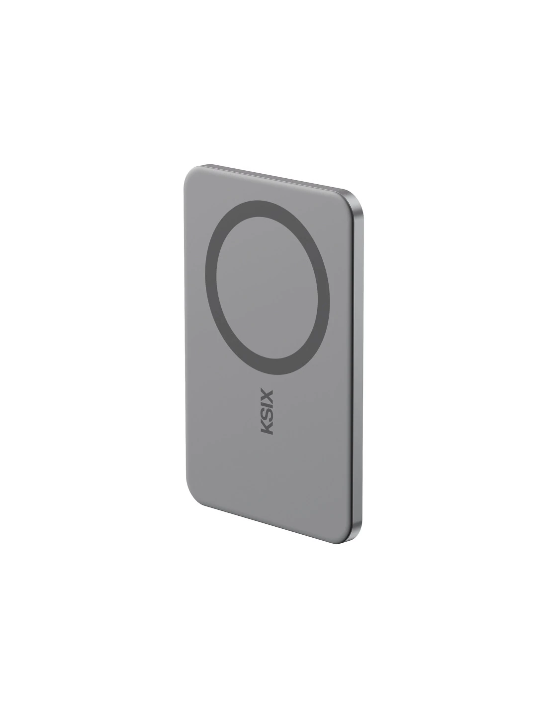Power Bank Ultraslim Magsafe 3000MAH Grise — KSIX, vue 4