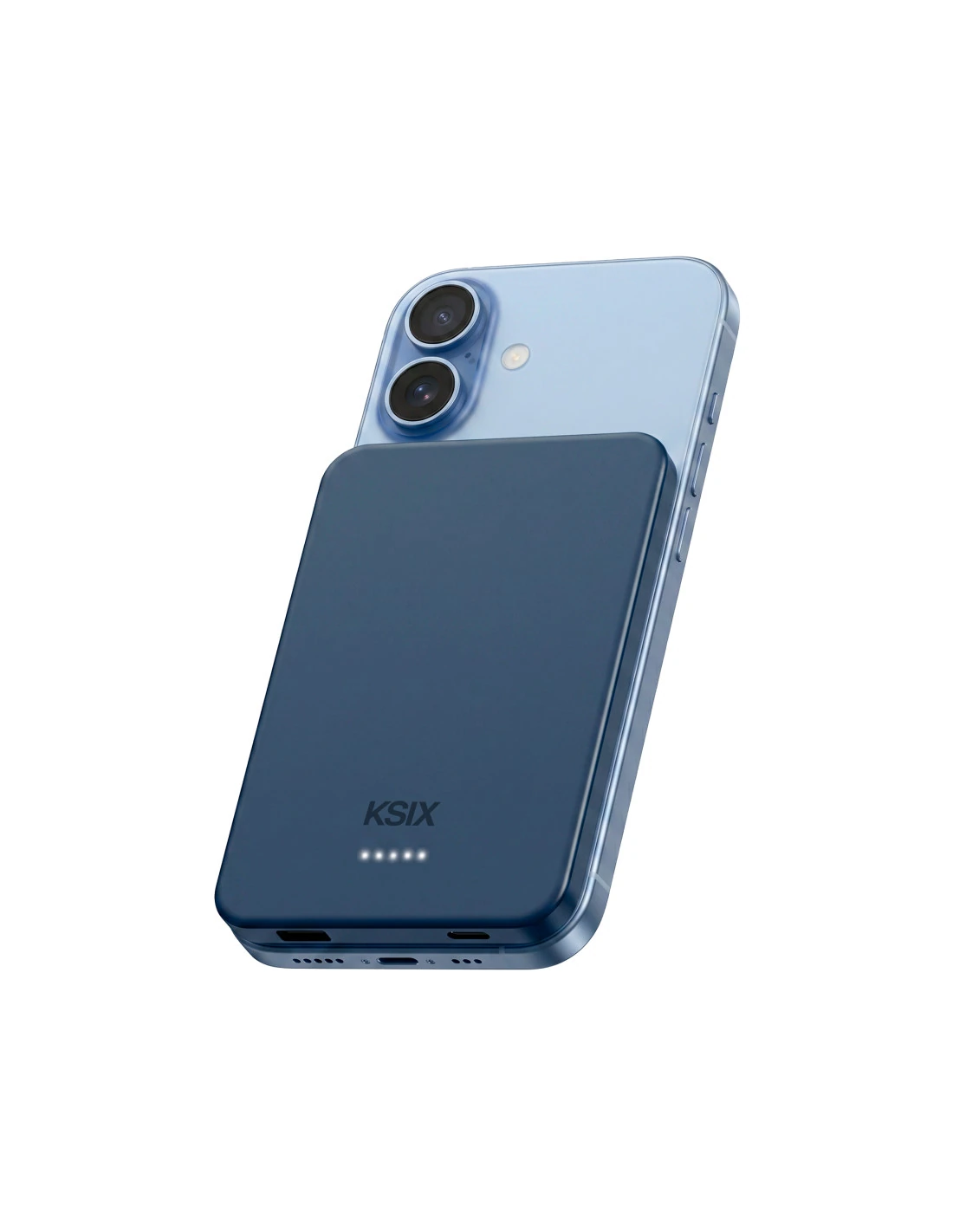 Power Bank Ultraslim Magsafe 3000MAH Bleue — KSIX, vue 6