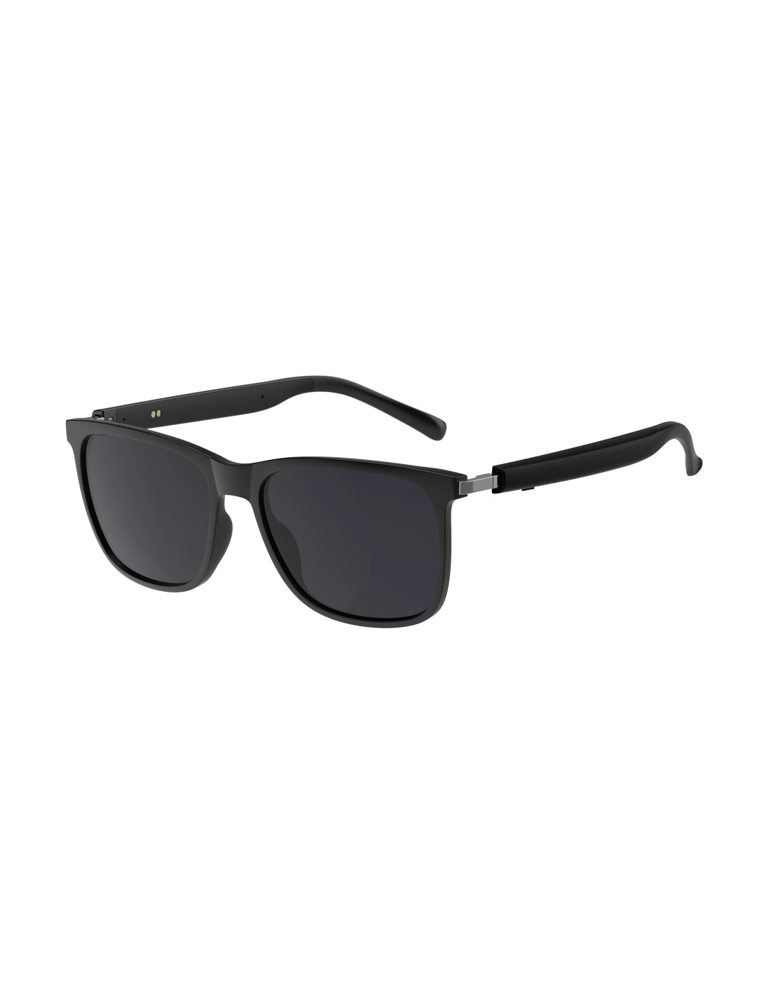 Lunettes Audio BT Vibra Noir — KSIX, vue 3
