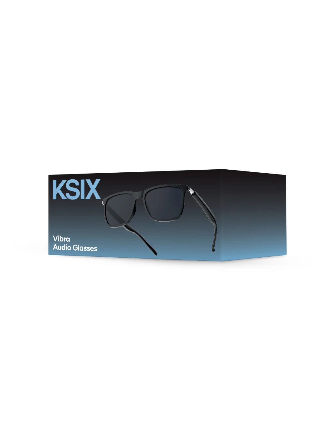 Lunettes Audio BT Vibra Noir — KSIX, vue 7