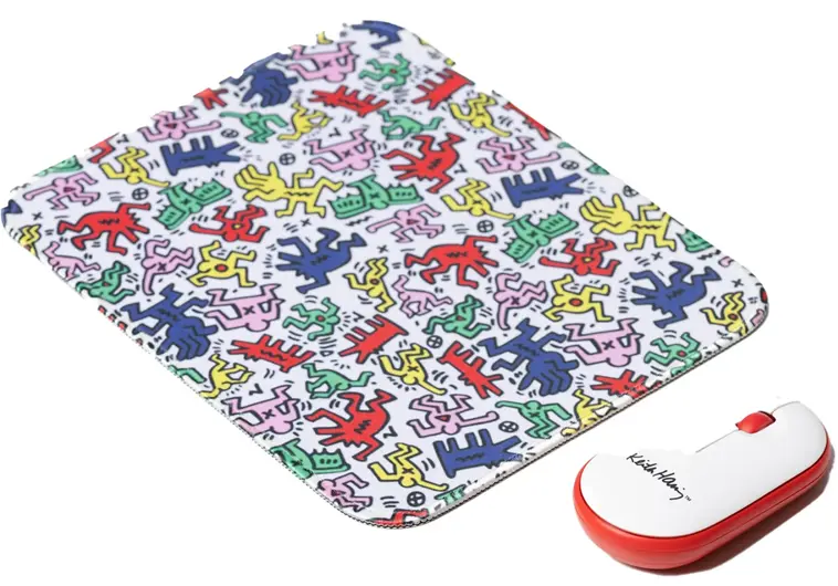 Bundle Souris Sans Fil + Tapis — KEITH HARRING, vue 2