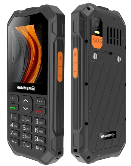 Telephone Hammer 6 Noir — HAMMER, vue 1