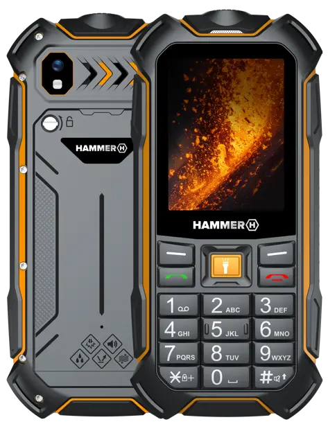 Telephone Boost 2 Noir — HAMMER, vue 1