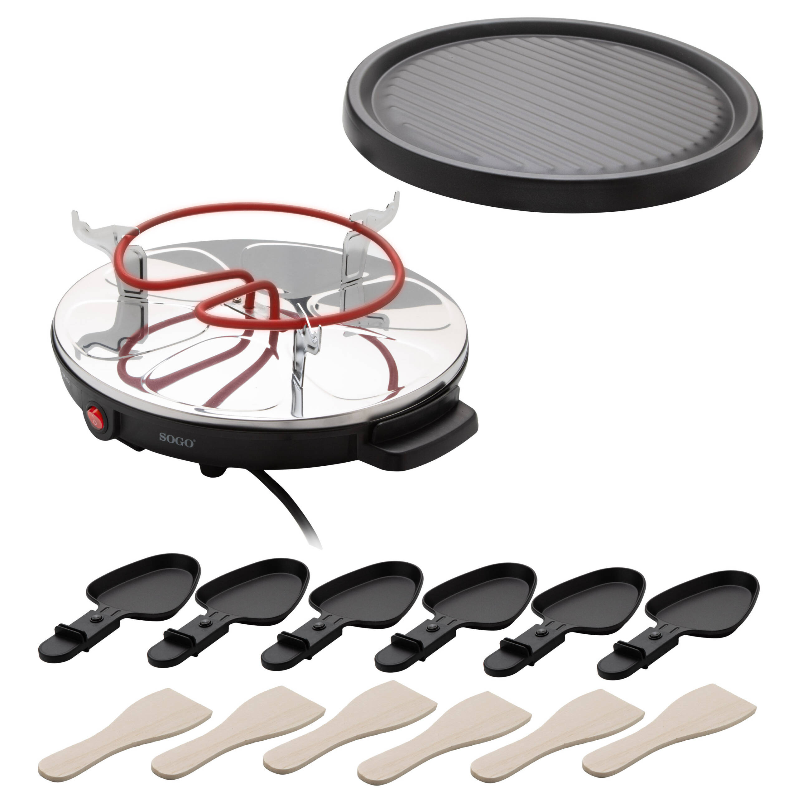 Appareil Raclette 2 En 1 BAR-SS-10367 — SOGO, vue 4