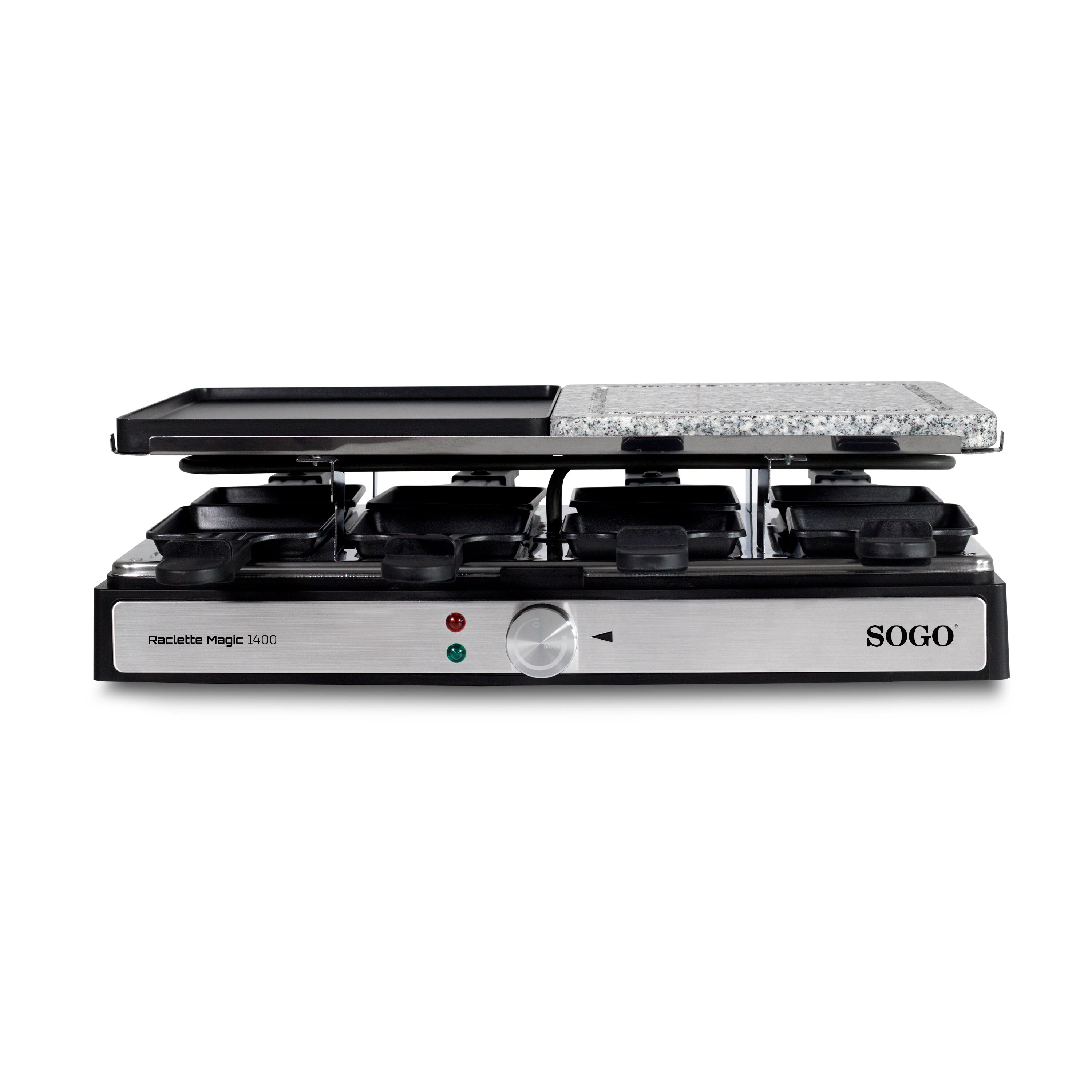 Appareil Raclette 2 En 1 BAR-SS-10387 — SOGO, vue 1