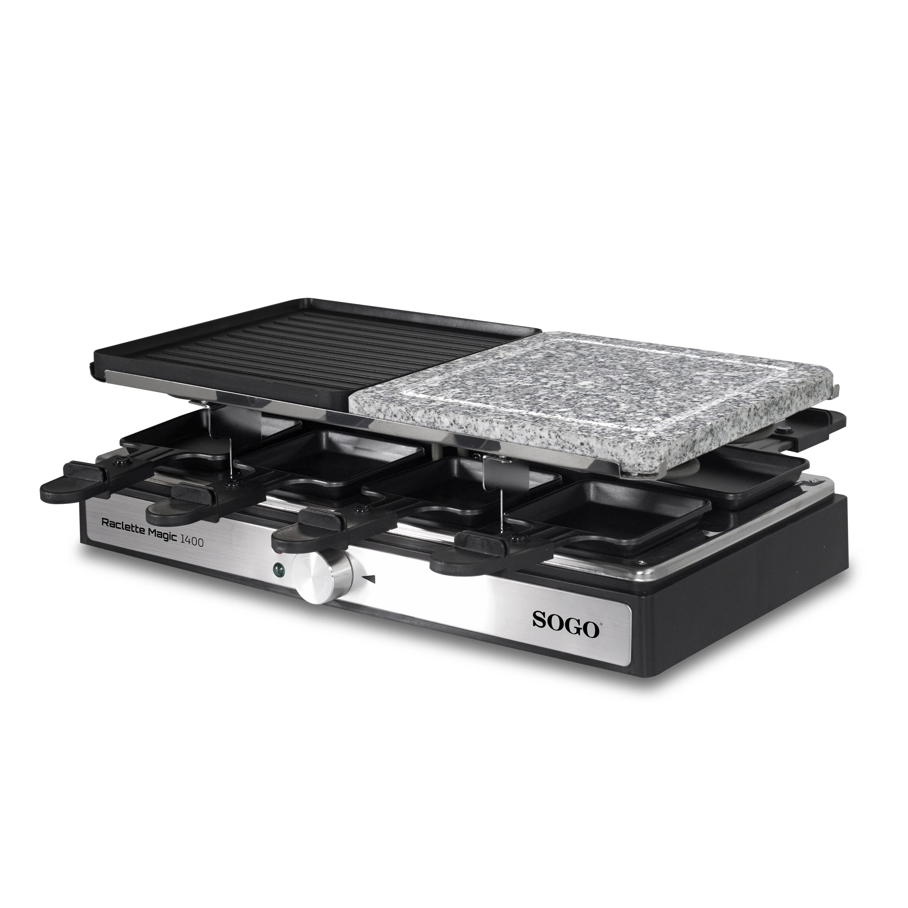 Appareil Raclette 2 En 1 BAR-SS-10387 — SOGO, vue 2