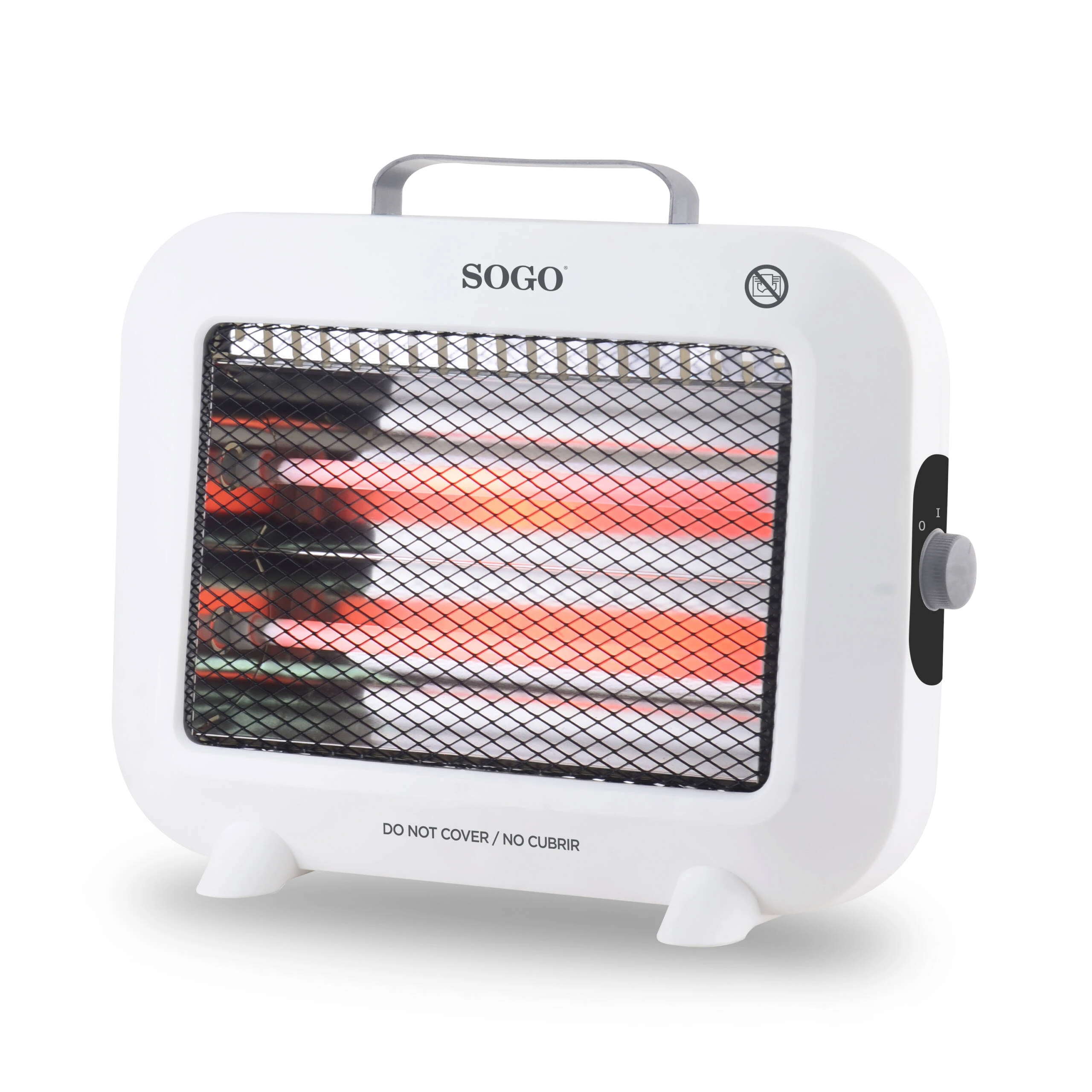 Chauffage A Quartz 800W CAL-SS-18221 — SOGO, vue 2