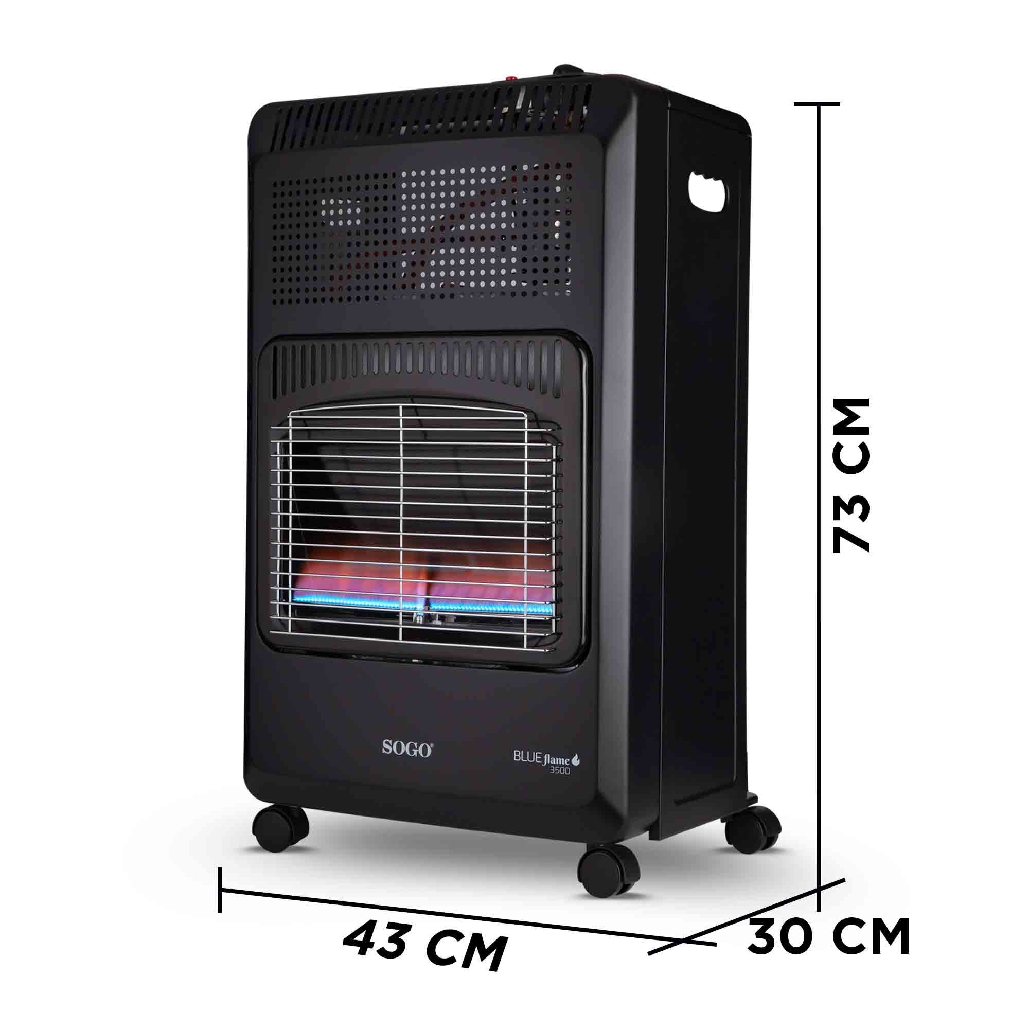 Chauffage À Gaz Pliant 3500W CAL-SS-18291 — SOGO, vue 4