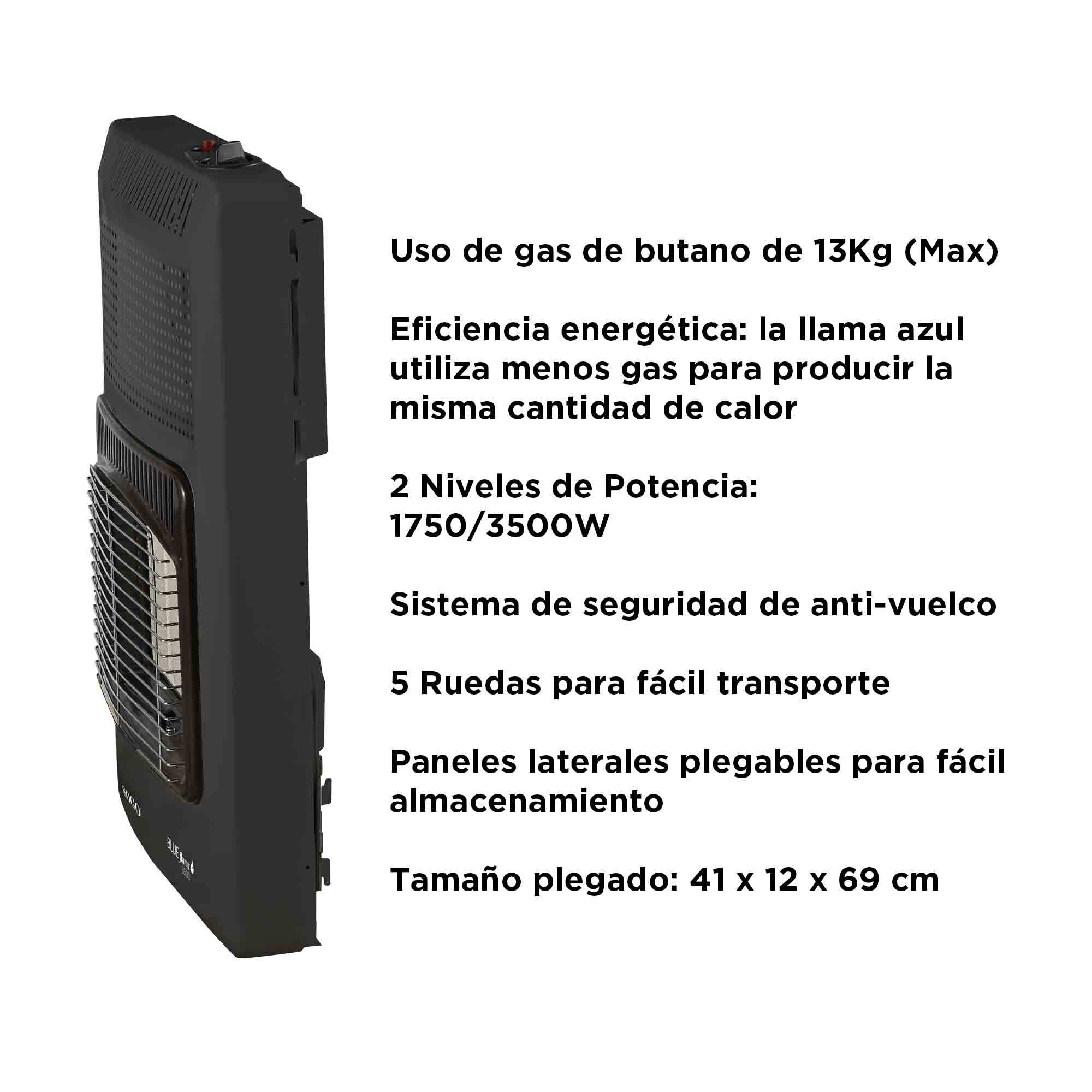 Chauffage À Gaz Pliant 3500W CAL-SS-18291 — SOGO, vue 6