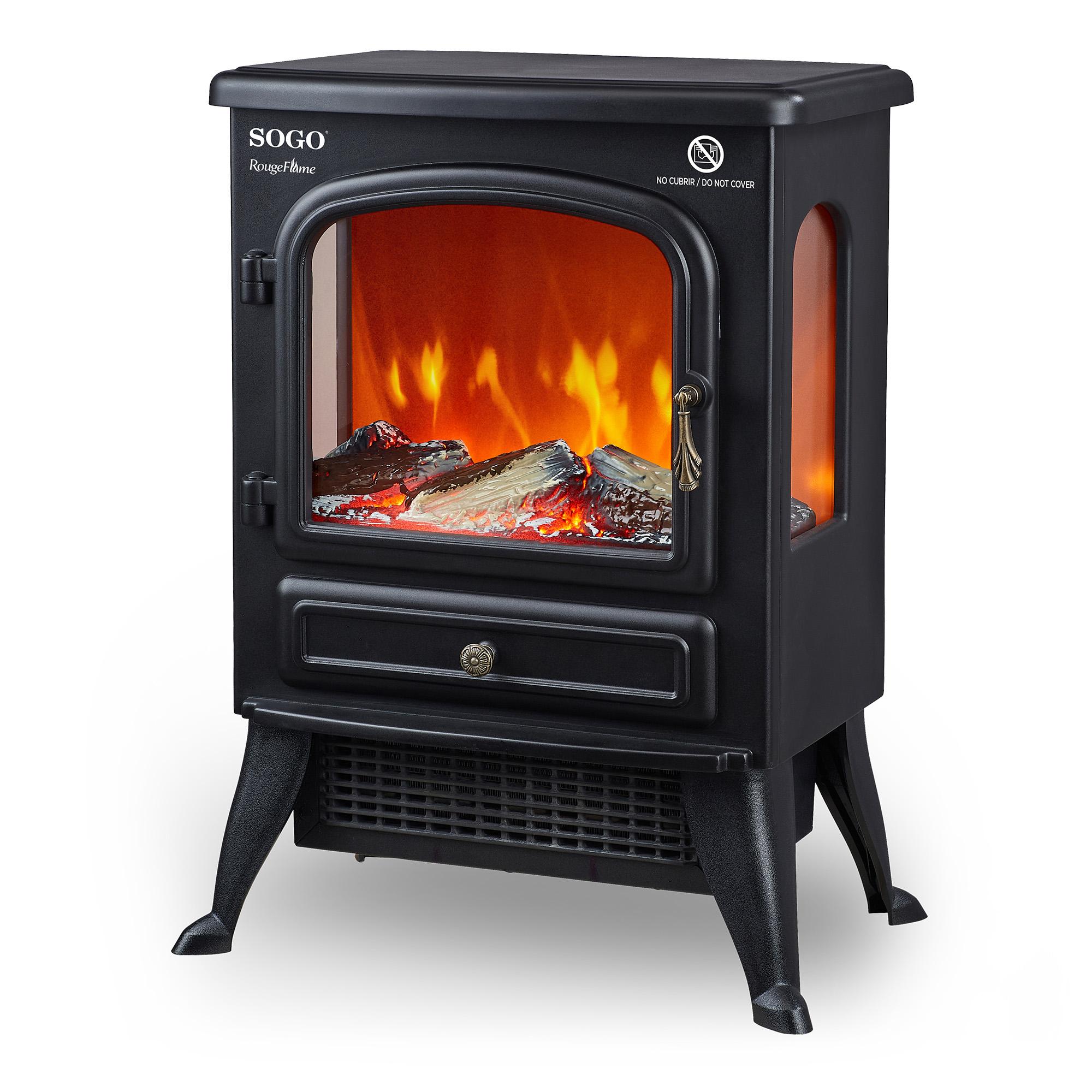 Chauffage Éléctrique Cheminée 2000W CAL-SS-18395 — SOGO, vue 1