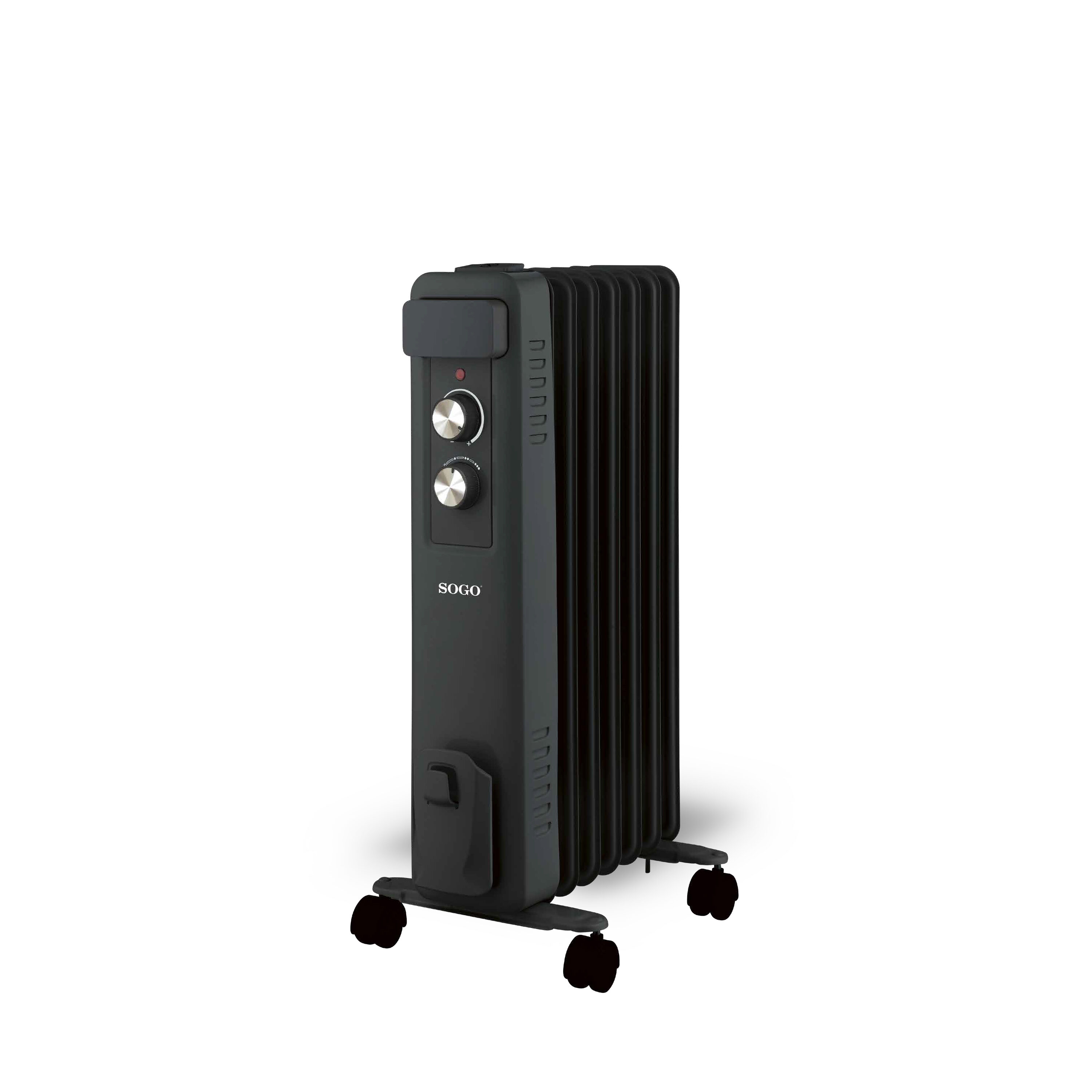 Radiateur À Huile 7 Éléments 1500W CAL-SS-18455 — SOGO, vue 1