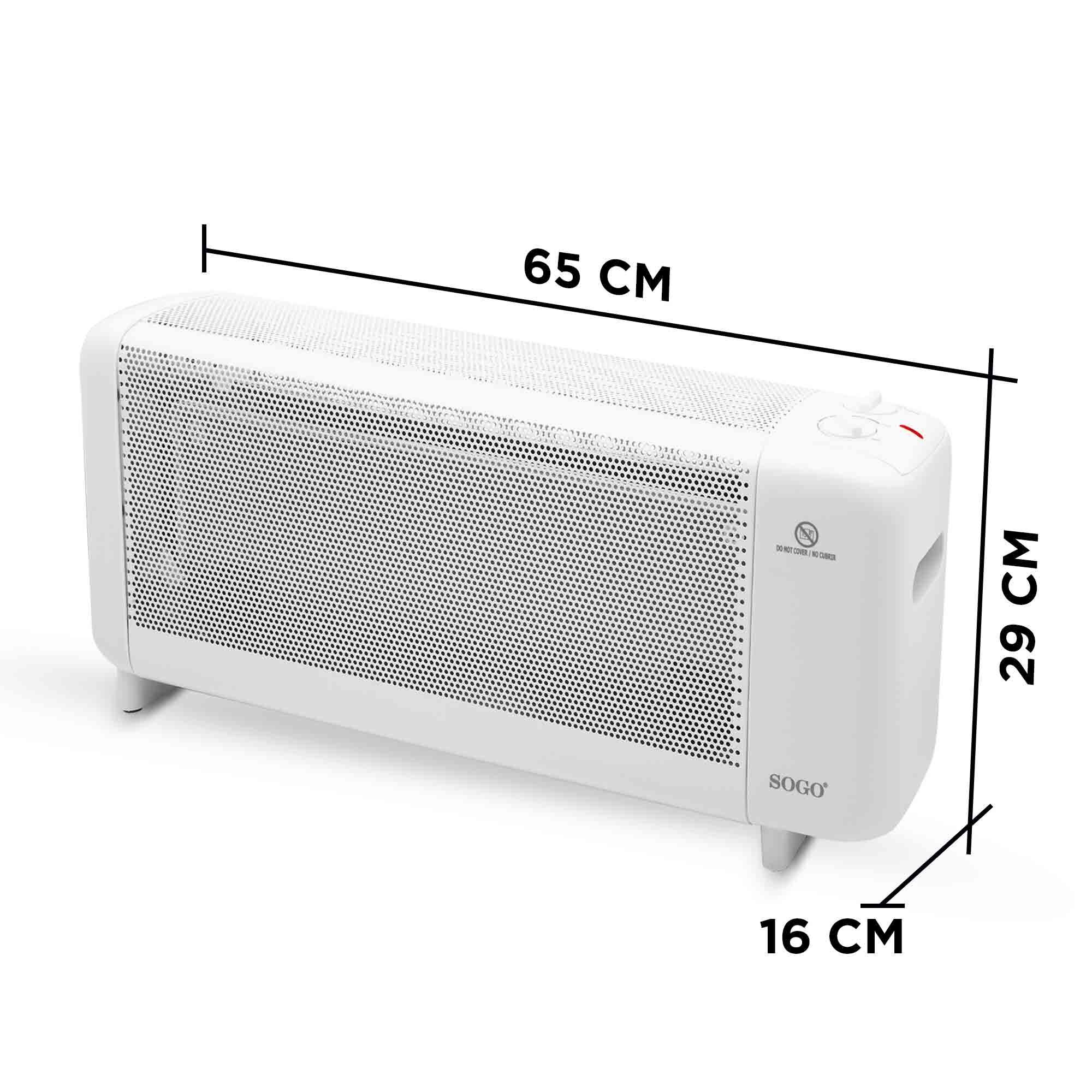 Chauffage En Mica 1500W CAL-SS-18480 — SOGO, vue 5