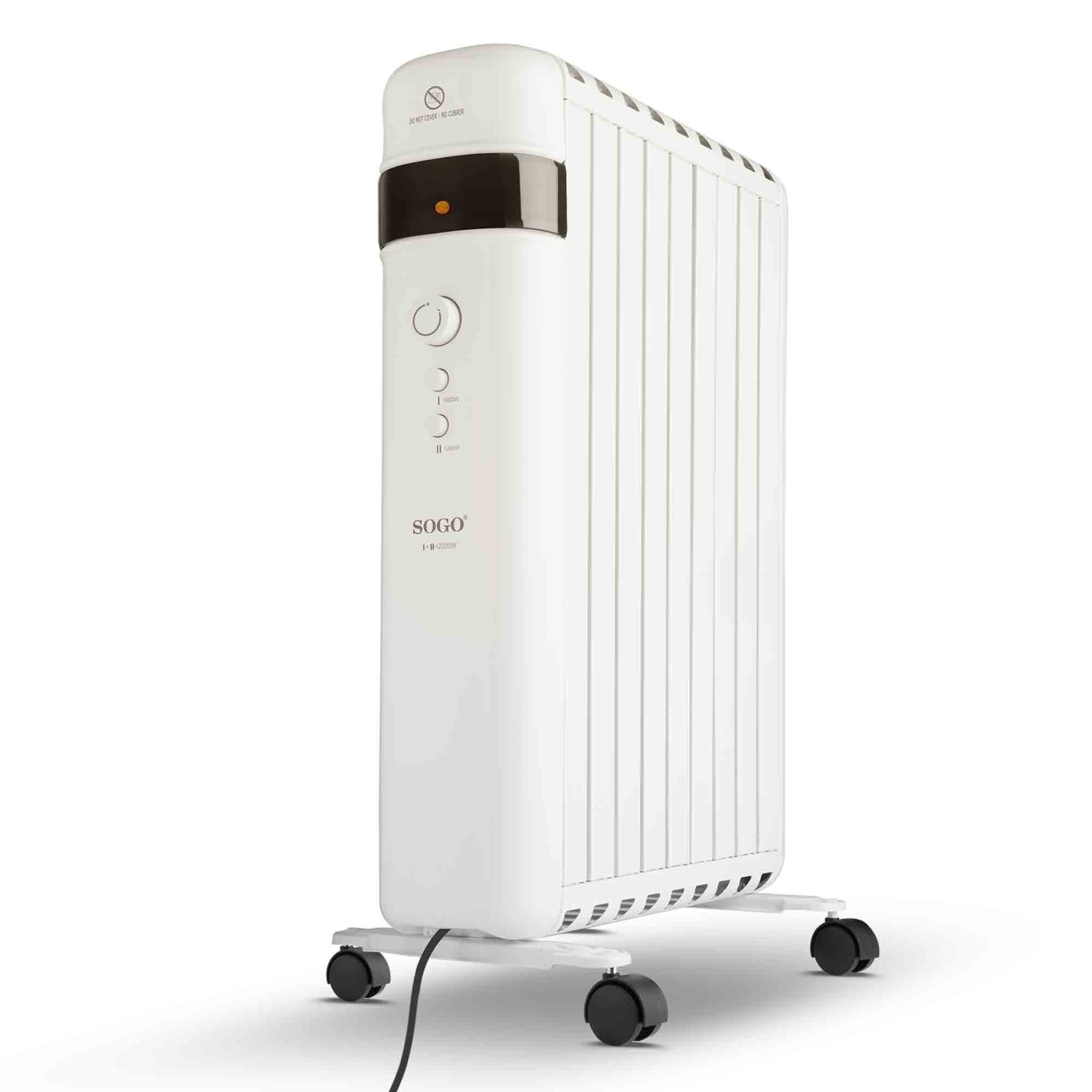 Radiateur Sans Huile 2000W CAL-SS-18455 — SOGO, vue 1