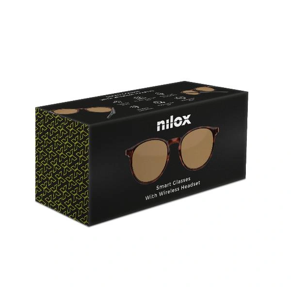 Lunettes Audio BT Collection After Marron — NILOX, vue 6